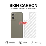 Moto G06 Power Skin Carbon 3D Anti-Scratch Back Skin Carbon Moto G06 Power