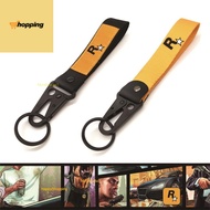 MK1  Muti-Pendant Key Holder Nylon Key Tags Keychain Game GTA Auto 5 Car Keyfob Motorcycle Accessori