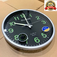 [100% Original] CROCODILE CWL 7777 BKST1 Wall Clock Jam Dinding CWL7777