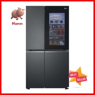 ตู้เย็น SIDE BY SIDE LG GC-Q257CQFS 23.1 คิว สีดำSIDE-BY-SIDE REFRIGERATOR LG GC-Q257CQFS 23.1CU.FT BLACK **จัดส่งด่วนทั่วประเทศ**