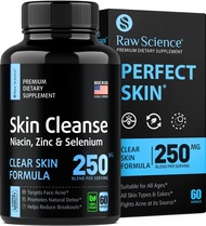 Anti Acne Supplements Cystic Acne Treatment for Teens – Hormonal Acne Pills with Acne Vitamins for M