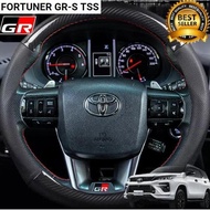 Carbon Steering Wheel Cover for Toyota Fortuner Vrz Gr Sport Tss/ 4X4 Gr Sport Tss 2024 2025