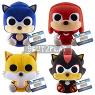 「新貨預訂」Funko pop Plush 7" 7 " Sonic The Hedgehog Knuckles Tails Shadow 7吋 吋 超音鼠 音速小子 索尼克 奈克 夏特 塔爾斯 毛公