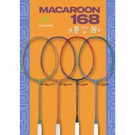 Raket Badminton FLEX POWER MACAROON 168 Badminton Racket 5U 35Lbs Pre Strung FREE String & Overgrip.