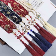 Horse Face Skirt Accessories Headdress Hanfu Headband Ancient Style Chinese Elements Tassel Hair Tie