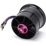 EDF 70mm 12 Blades Ducted Fan with RC Brushless Motor 2300KV Balance Tested for EDF 6S RC Jet Airpla