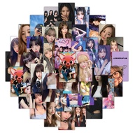 60-Piece LE SSERAFIM "Fearless" Tour Sticker Pack | Official HYBE XR Stage Graffiti Decals for Light