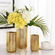 Golden Ceramic Vase/Nordic Gold Flower Vase
