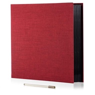 Photo Album Self Adhesive Scrapbook 3x5 4x6 5x7 6x8 Magnetic Album DIY Scrap Book 11x10.6 Inch 40 Bl