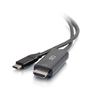 C2G USB Adapter, HDMI Adapter, USB C to HDMI, 4K, 60Hz, Black, 6 Feet (1.82 Meters), Cables to Go 26