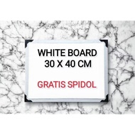 30X40 CM WHITEBOARD, 30X40 CM WHITE BOARD, WIPE AND CLEAN, MEDIUM SIZE WHITEBOARD
