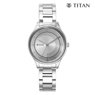 Titan Yin &amp; Yang Silver Dial Analog Stainless steel Strap Watch for Women