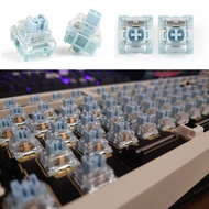 KIN 10 4 Pieces TTC Silent Bluish White Switches For Mechanical keyboard 3pin 42g