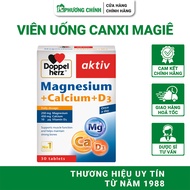 Viên Uống Canxi Magie Doppelherz Magnesium + Calcium + D3 Hỗ Trợ Xương Chắc Khoẻ 30 Viên/Hộp
