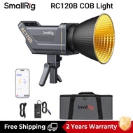 SmallRig RC 120B 120W Bi-Color Cob Video Light 52800  2700K-6500K 14.4V/26V V-Mount Battery 3471