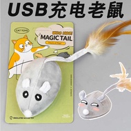 Cat Toy Pet Toy Cat Toy Cat Mouse Cartoon Mouse USB Charging
