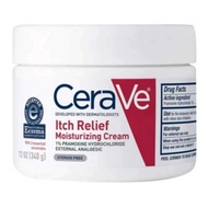 CeraVe Itch Relief Moisturizing Cream เซราวี อิช รีลีฟ มอยส์เจอร์ไรซิ่ง ครีม340g/237ml/236ml