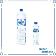 AIR MINERAL AQUA BOTOL BESAR 600ml dan 1500ml