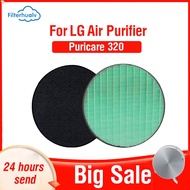 【Hot New Release】 Filterhualv Pm2.5 Hepa Filter Puricare 320 Activated Carbon Filter For Puricare 320 Filter Air Purifier Filter