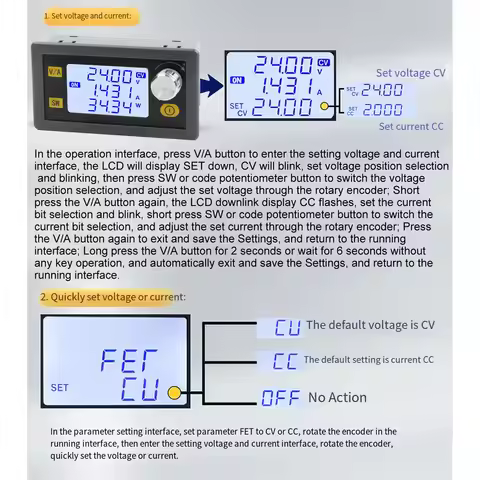 Step Up Converter DC DC Converter Laboratory Testing Dc Step Up Step Down Laboratory Power Full-angl