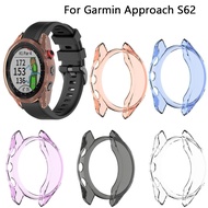 {TATLLr}เคสตัวป้องกัน TPU สำหรับ Garmin Approach S62 Samrt นาฬิกาซิลิโคนเกราะป้องกันนาฬิกาปกป้องอุปกรณ์เสริมเชลล์