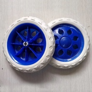 Straw Straw cart Wheel buckle foam Wheel grocery shop Shopping cart Wheel buckle foam Wheel Shopping
