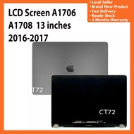 LCD Screen Top Set For 13 inch A1706 A1708 Year 2016 2017 Space Grey/Silver