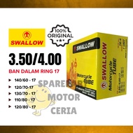 (BD SWALLOW 3.50/4.00-17) SWALLOW INNER TYRE 3.50/4.00-17 Ring 17 140/60 120/70 130/70 110/80 120/80