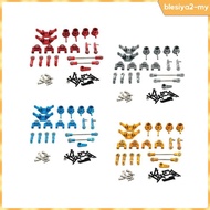 [BlesiyaedMY] RC Car Upgrades Parts Steering Cups Shock Absorber Tower for Wltoys 1/28 K989 K979 K96