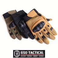 PROMO - CQB SARUNG TANGAN TACTICAL OUTDOOR GLOVE FULL FINGER KNUCKLE PROTECT