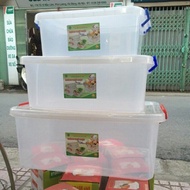 Transparent plastic bin ️ Viet Nhat flexible 10L, 15L, 30L, toy bin MS:3333