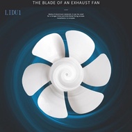 LIDU1 Plastic Fan Blades Replacement 6in 8in 10in 12in White RV Bathroom Fan Blade