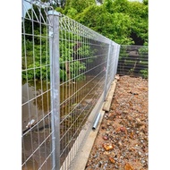 tiang pagar  brc saiz 3-6 kaki