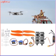 1qiwan-my RC Aircraft Motor Kit  2212 KV2200 6035 Propeller SG90 Servo 40A ESC Set for Modeling Acce