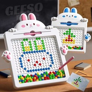 GEESO Magnetic Drawing Board Kids Toys Educational Letters Words Learning Toys For Boys ...