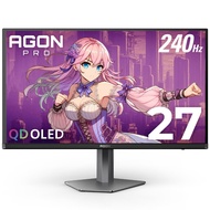 AOC MONITOR 27" AGON VI AG276QZD OLED QHD 2K GAMING 240HZ HDMI 2.0 x 2 DP 1.4 x 2 HAS VESA PIVOT SPK
