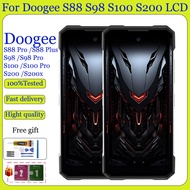Original For Doogee S88 Pro S88 Plus S98 S98 Pro S100 S100 Pro S200 S200x LCD Display Touch Screen R