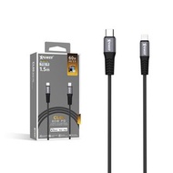 XPower CL60 60W MFi認證鋁合金 TYPE-C>Lightning傳輸充電線