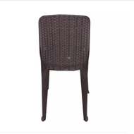 [IN STOCK] 2PCS JOLLY PLASTIC RATTAN CHAIR / RATTAN CHAIR / SET OF RATTAN CHAIR / DINING CHAIR