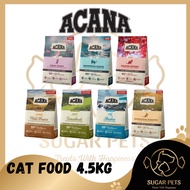 Acana Original Packing 4.5KG (First Feast kitten/Grasslands /Indoor /Pacifica /Wild Prairie /Bountiful/Homestead Harvest