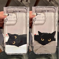 Funny Black Cat Couple Casing For Honor 90 MAGIC 7 Lite X8C X6C X9D X7D X9A X9B X8B X7B X7A Nova 5T 