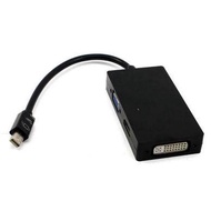 Mini DisplayPort DP Male to DVI HDMi VGA Female Adapter Cable Converter