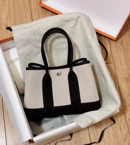 Hermes Garden Party 23 Mini Garden Party Canvas With Ebene Hermès Garden Party 23 Mini Garden Party 