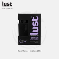 Lust Haircare | Travel Duo Blonde Shampoo + Conditioner