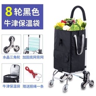 【TikTok】#Shopping Cart Luggage Trolley Trolley Trolley Trolley Portable Hand Buggy Foldable Trolley Household Factory Di