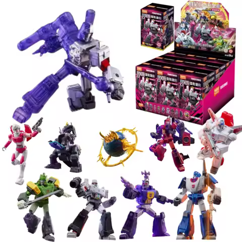 Blokees Transformers Galaxy Series Phase 9 Megatron Trypticon Mirage Springer Jetfire 10 Cm Building