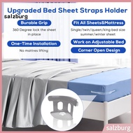 <salzburg>  Lock Sheet Holders Set Sheet Holders for Bed Strong Bed Sheet Clips for Secure Fitted Sh