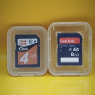 【復古 CCD 相機救星・大廠標準 4GB / 8GB SDHC 記憶卡（已完美格式化・包透明保護盒・舊款數碼相機適用）】 📸💾