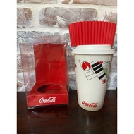 Coca Cola Early 2010 Long Product White Music Keyboard Pattern Coca-Cola (Coca-Cola) Ceramic Portabl
