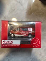 Coca-Cola 豐田 Hiace 1:64 比例模型車